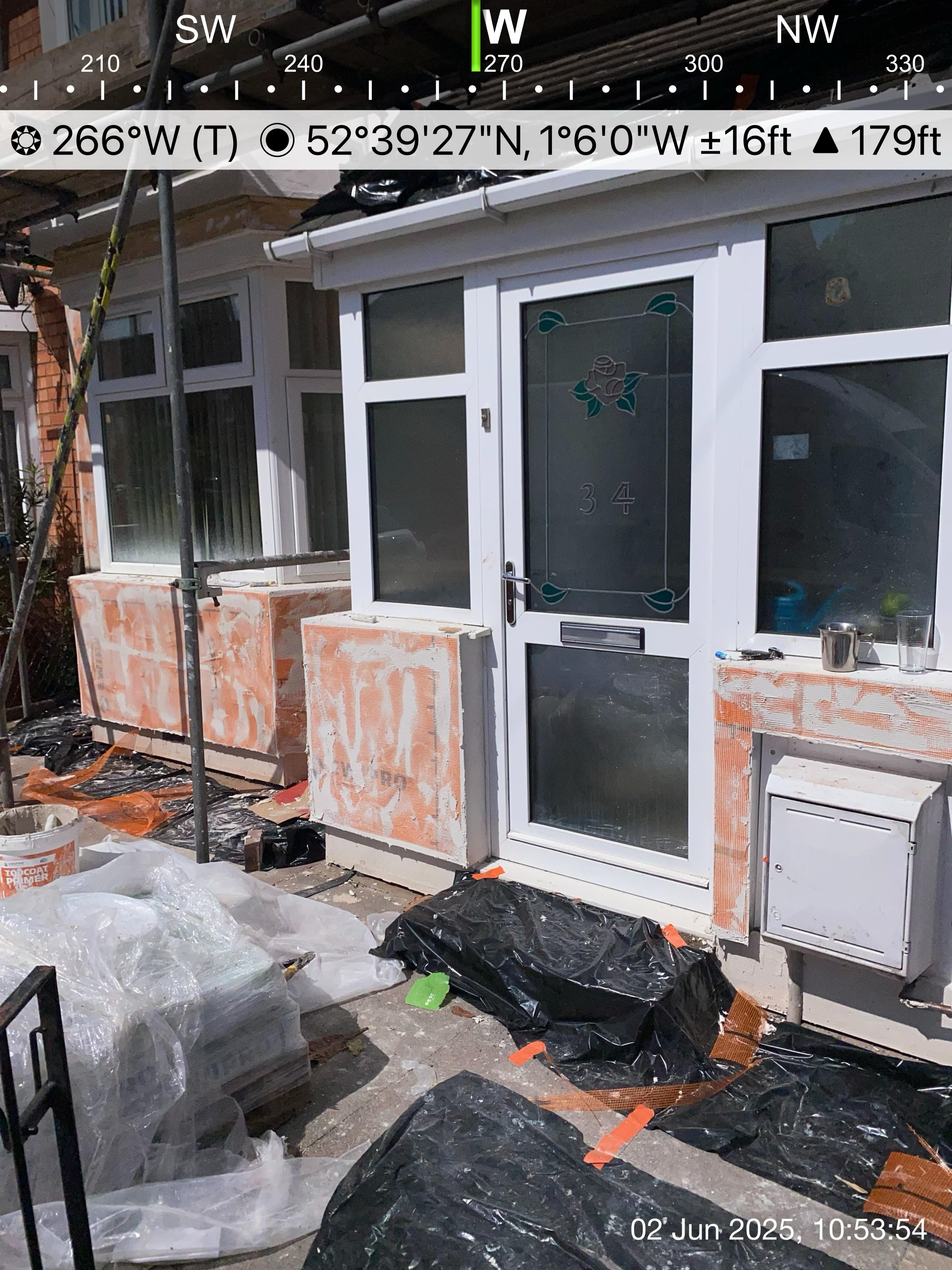 external wall insulation project stage4
